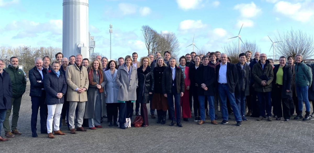 Bezoek Ministerie van Economische Zaken en Klimaat aan Synergiepark Innofase in Duiven